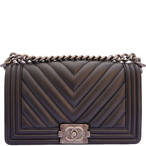 chanel boy old medium chevron beige stamp inside|coco Chanel boys bag.